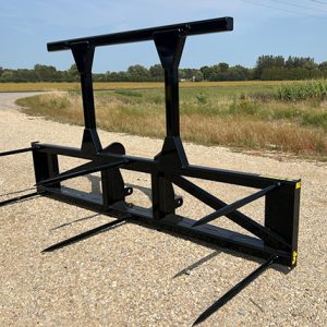 Bale Spear – Series 5 (BS5-3) 3 Bale or (BS5-5) 5 Bale Large Round Bale Mover